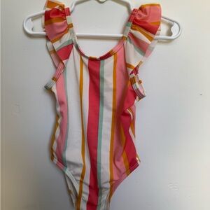 Cat & Jack Multicolor Striped Swimsuit